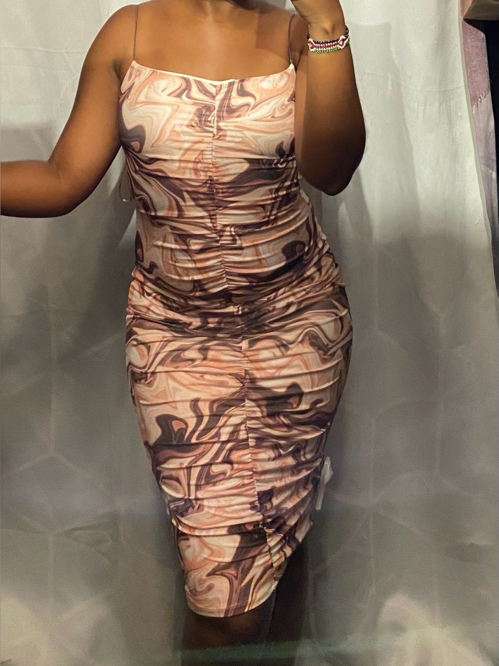 AKIRA Fire & Desire Midi Dress